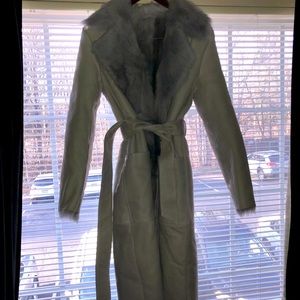 Reiss fur sheepskin coat! New!!